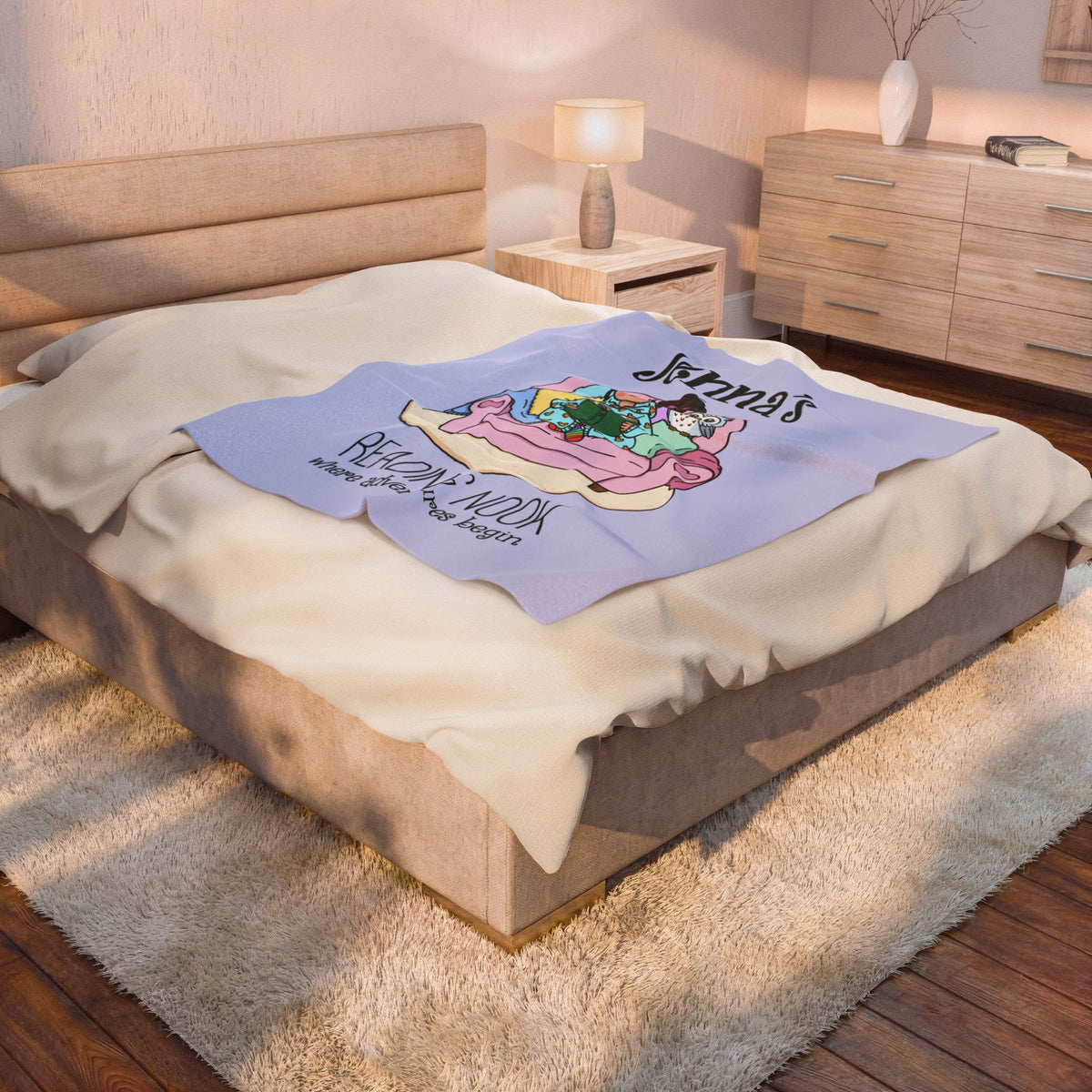 Cozy Reader Avatar - Blanket