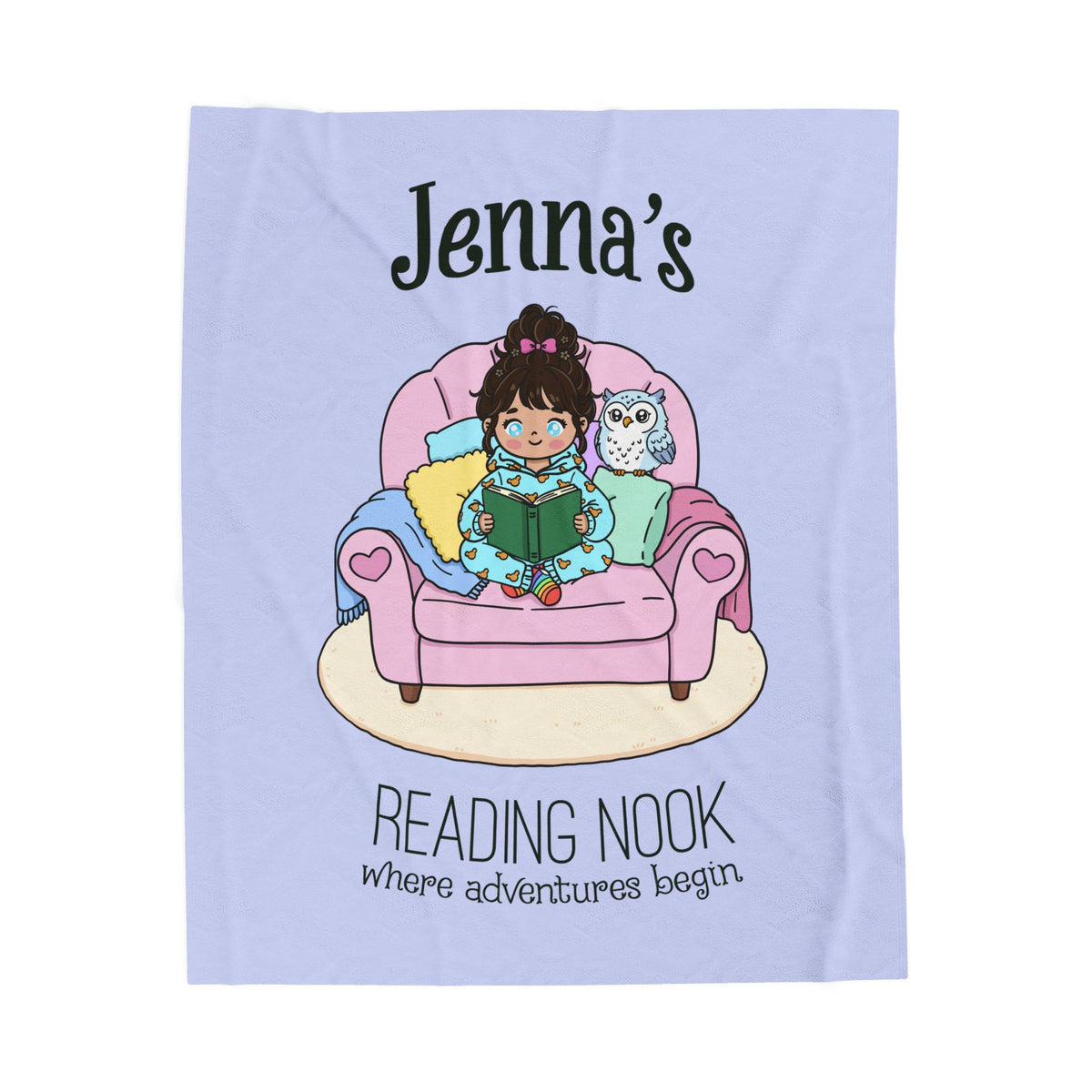 Cozy Reader Avatar - Blanket