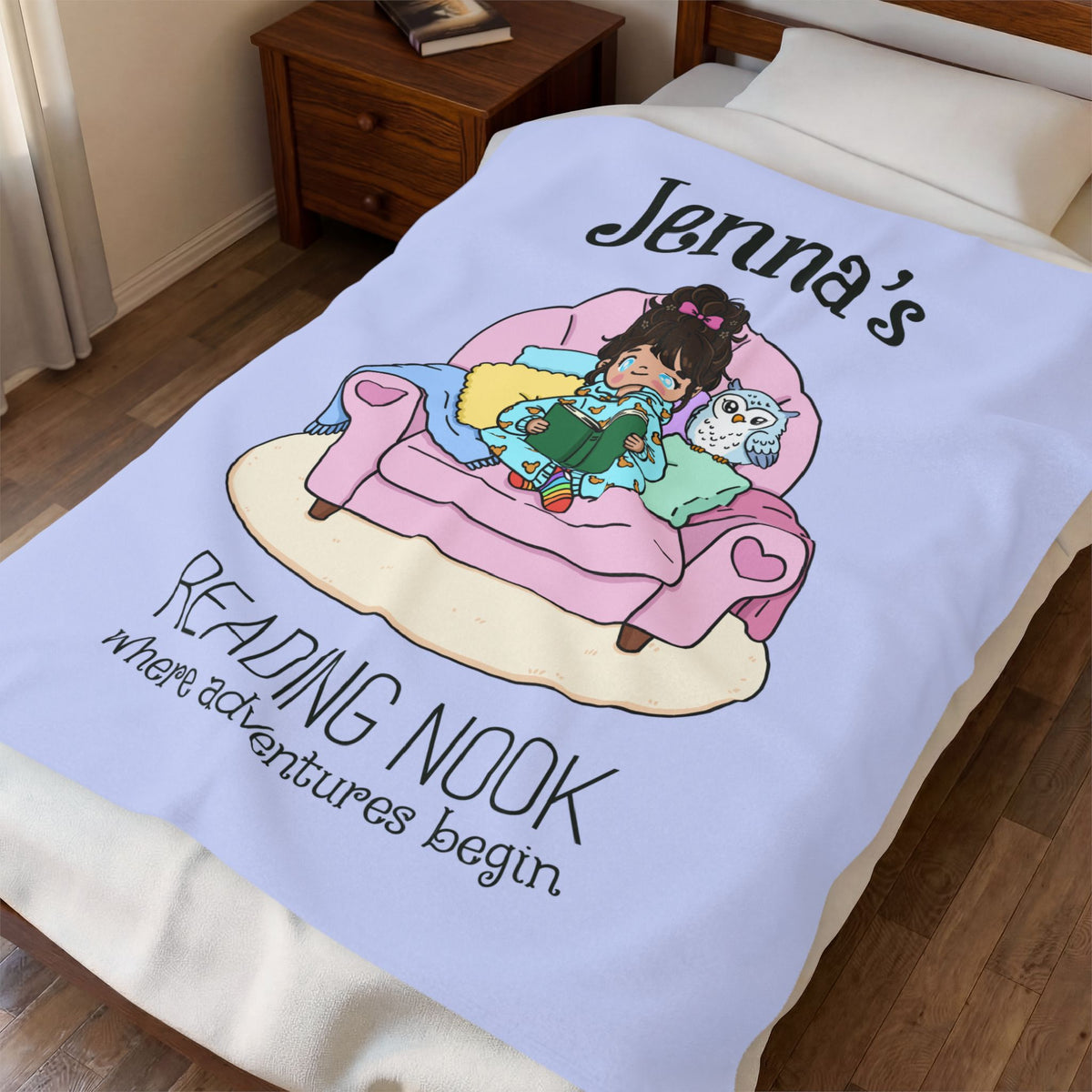 Cozy Reader Avatar - Blanket